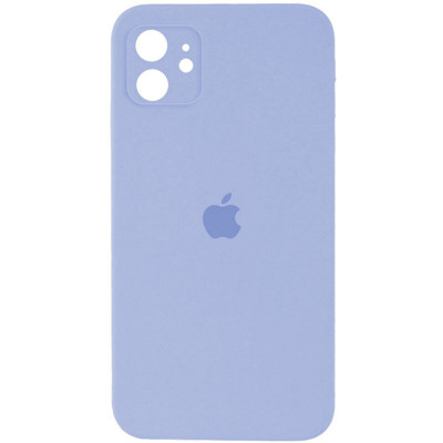 Чохол для смартфона Silicone Full Case AA Camera Protect for Apple iPhone 12 5,Lilac - зображення 1