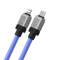 Кабель Baseus CoolPlay Series Fast Charging Cable Type-C to iP 20W 2m Blue (Колір Синий) - фото № 2