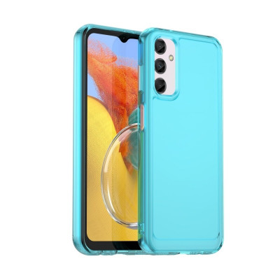 Чохол для смартфона Cosmic Clear Color 2 mm for Samsung Galaxy M14 5G Transparent Blue (ClearColorM14TrBlue) - зображення 1