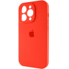 Чохол для смартфона Silicone Full Case AA Camera Protect for Apple iPhone 15 Pro 11,Red (FullAAi15P-11) - изображение 3