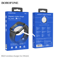 Бездротовий зарядний пристрій BOROFONE BQ13 wireless charger for iWatch White (Колір Белый) - фото № 4