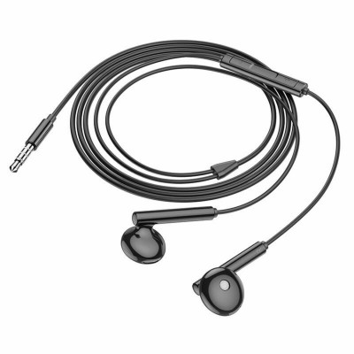Навушники BOROFONE BM82 Art music digital earphones with mic Black (BM82B) - изображение 4