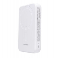 Зовнішній акумулятор BOROFONE BJ47 Quick PD20W magnetic wireless fast charging power bank(10000mAh) White (Колір 7068) - фото № 3