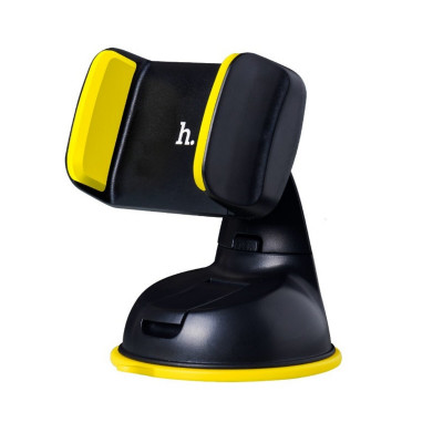 Тримач для мобільного HOCO CA5 Suction vehicle Holder Yellow - изображение 1
