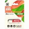Flash Mibrand USB 2.0 Aligator 4Gb Dark Red - зображення 2
