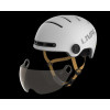 Захисний шолом Livall L23 (M) Ivory White (54-58см), сигнал стопів, додаток,зйомний візор - зображення 2