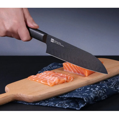 Набір ножів з 2 предметів Xiaomi HuoHou Heat Knife Set Black 2 pcs - зображення 5