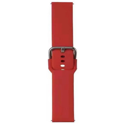 Ремінець для годинника Universal Buckle Solid 22mm Red (Buckle22-Red) - зображення 1