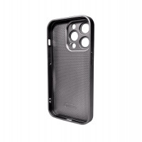 Чохол для смартфона AG Glass Matt Frame Color Logo for Apple iPhone 14 Pro Titanium Grey  - фото № 2