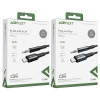 Кабель ACEFAST C1-08 USB-C to 3.5mm aluminum alloy audio cable Black - зображення 5