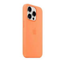 Чохол для смартфона Silicone Full Case AAA MagSafe IC for iPhone 15 Pro Orange (Цвет Orange) - фото № 2