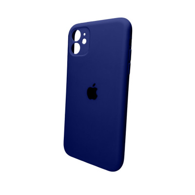 Чохол для смартфона Silicone Full Case AA Camera Protect for Apple iPhone 11 Pro кругл 39,Navy Blue - изображение 1