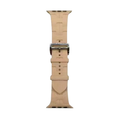 Ремінець для годинника Apple Watch Hermès 42/44/45/49mm 9.Walnut (Hermes42-9.Walnut) - изображение 1