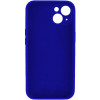 Чохол для смартфона Silicone Full Case AA Camera Protect for Apple iPhone 13 45,Shiny Blue (Shiny Blue)- № 2
