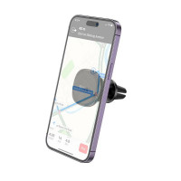 Автотримач для телефона BOROFONE BH102 Cloud magnetic car holder(air outlet) Black (Колір Черный) - фото № 6