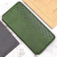Чохол-книжка для смартфона Rubic Leather for Samsung Galaxy A25 Green (Колір 30801) - фото № 4