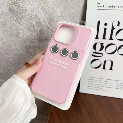 Чохол для смартфона Cosmic Silky Cam Protect for Apple iPhone 14 Pro Pink (CoSiiP14PPink) - изображение 1