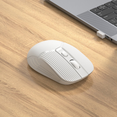 Миша BOROFONE BG5 Business wireless mouse White - зображення 3