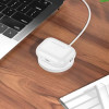 Бездротові навушники BOROFONE BW36 True wireless ANC noise reduction BT headset White (Белый)- № 8