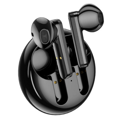 Навушники BOROFONE BW08 Luxury true wireless BT headset Black - зображення 1