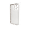 Чохол для смартфона AG Glass Matt Frame Color Logo for Apple iPhone 15 Pro Pearly White (Pearly White)- № 2