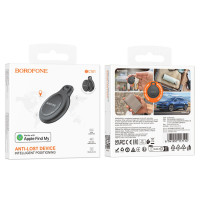 Трекер BOROFONE BC101 Exquisite smart positioning anti-lost device Midnight Black (Цвет Midnight-Black) - фото № 5