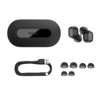 Бездротові навушники Baseus Bowie EZ10 True Wireless Earphones Black (Колір 7073) - фото № 5
