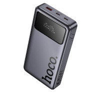Зовнішній акумулятор HOCO Q40 Leader PD65W power bank with digital display dark (25000mAh) Metal Gray (Колір Metal Gray) - фото № 3