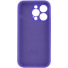 Чохол для смартфона Silicone Full Case AA Camera Protect for Apple iPhone 16 Pro Max 22,Dark Purple (Dark Purple)- № 4