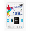 Карта пам'яті microSDXC (UHS-1) A-DATA Premier 128Gb Class 10 А1 (R-100Mb/s)  (adapter SD) - № 3