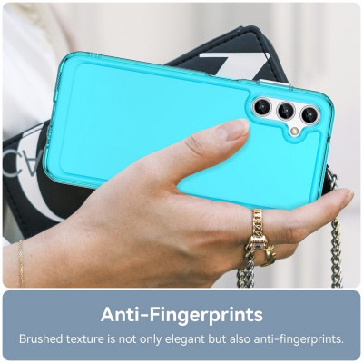 Чохол для смартфона Cosmic Clear Color 2 mm for Samsung Galaxy A14 5G Transparent Blue (ClearColorA14TrBlue) - изображение 6