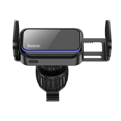 Тримач для мобільного HOCO CA201 smart electric car holder Black (6931474768803) - зображення 2