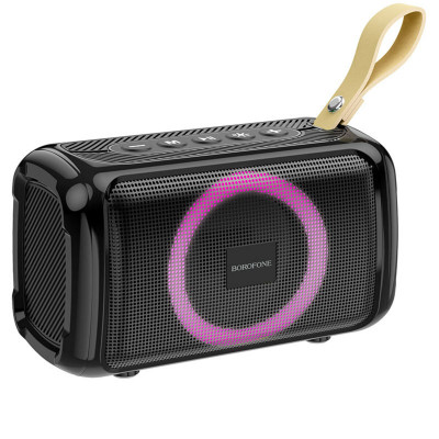 Портативна колонка BOROFONE BR17 Cool sports wireless speaker Black - зображення 1