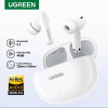 Бездротові навушники UGREEN WS200 HiTune T6 Hybrid Active Noise-Cancelling Earbuds(UGR-15158) (Белый)- № 8