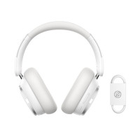 Бездротові навушники Baseus Bowie H1 Pro Noise-Cancellation Wireless Headphones Moon White (Колір Moon-White) - фото № 7