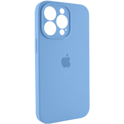 Чохол для смартфона Silicone Full Case AA Camera Protect for Apple iPhone 15 Pro Max 49,Cornflower - изображение 2