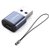 Адаптер Essager Soray OTG (Type-C Female to USB-AMale) Адаптер USB3.0 серый (EZJCA-SRB0G) (EZJCA-SRB0G)