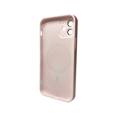 Чохол для смартфона AG Glass Matt Frame Color MagSafe Logo for Apple iPhone 12 Chanel Pink - зображення 2