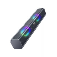 Портативна колонка HOCO BS49 Dazzling sound desktop wireless speaker Metal Gray (Колір Metal Gray) - фото № 2