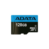 Карта пам'яті microSDXC (UHS-1) A-DATA Premier 128Gb Class 10 А1 (R-100Mb/s)  (adapter SD)  - фото № 2