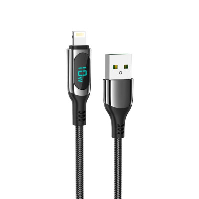 Кабель HOCO S51 Extreme charging data cable for iP Black (6931474749215) - зображення 1