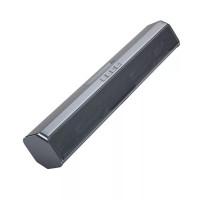 Портативна колонка HOCO BS49 Dazzling sound desktop wireless speaker Metal Gray (Колір Metal Gray) - фото № 3