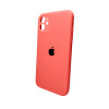 Чохол для смартфона Silicone Full Case AA Camera Protect for Apple iPhone 11 Pro кругл 18,Peach