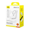 Зовнішній акумулятор Baseus Airpow Ⅱ Qi2 Magnetic Power Bank 10000mAh 22.5W Moon White（With Simple Series Charging Cable Type-C to Type-C（20V/3A）30cm (Moon-White)- № 2