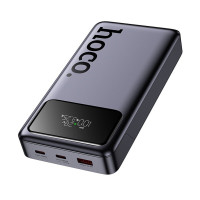 Зовнішній акумулятор HOCO Q40 Leader PD65W power bank with digital display dark (25000mAh) Metal Gray (Колір Metal Gray) - фото № 6