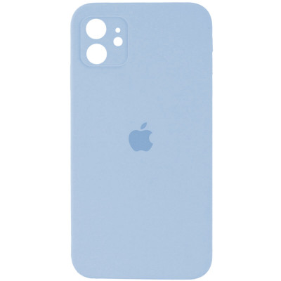 Чохол для смартфона Silicone Full Case AA Camera Protect for Apple iPhone 11 27,Mist Blue - изображение 1