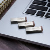 Флеш-накопичувач A-DATA USB 3.2 UR 350 128Gb Silver/Beige (Черный)- № 5