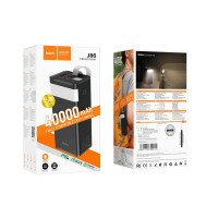 Зовнішній акумулятор HOCO J86 Powermaster 22.5W fully compatible power bank(40000mAh) Black (Колір 7073) - фото № 6