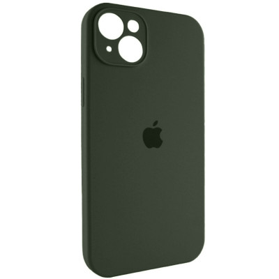 Чохол для смартфона Silicone Full Case AA Camera Protect for Apple iPhone 14 40,Atrovirens (FullAAi14-40) - изображение 2