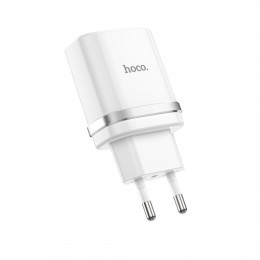 Мережевий зарядний пристрій HOCO C12Q Smart QC3.0 charger 18W White